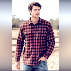 Mountain Khakis Plaid Flannel Shirt. Long Sleeve. Button Down Men’s Sz-L EUC